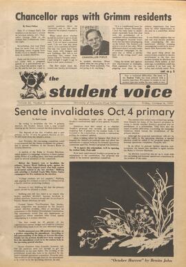 The Student Voice, October 14, 1977.