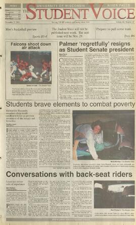 The Student Voice, November 15, 2001.