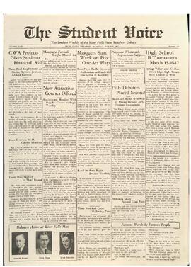 The Student Voice, March 8, 1934
