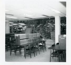 Library main floor renovation, 1978.