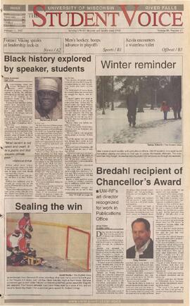 The Student Voice, February 21, 2002.