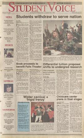 The Student Voice, February 13, 2003.