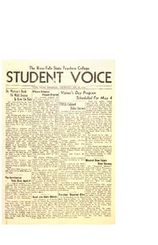 The Student Voice, April 25, 1945.