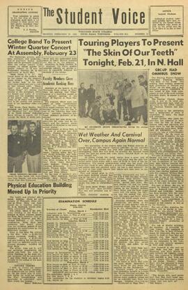 The Student Voice, February 21, 1955.