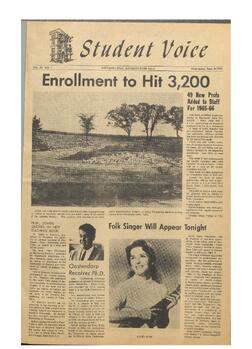The Student Voice, September 8, 1965.