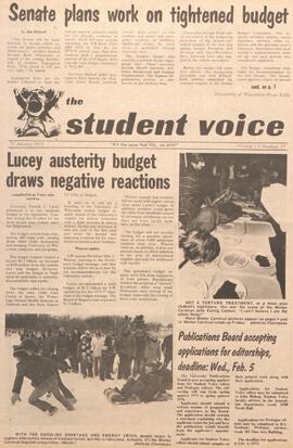 The Student Voice, January 30, 1975.