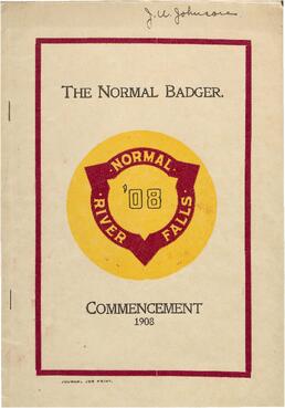 Normal Badger, June 1908