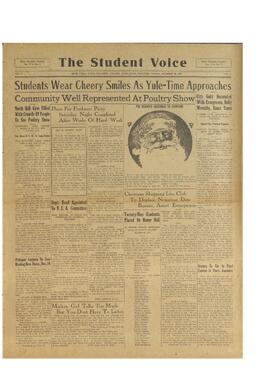 The Student Voice December 10, 1926.