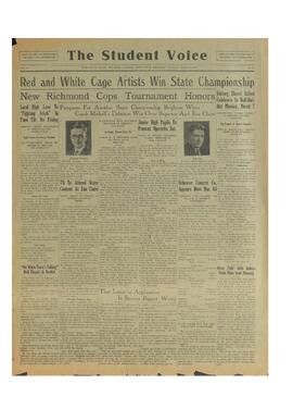 The Student Voice March 15, 1927.