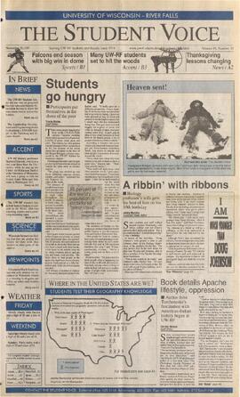 The Student Voice, November 20, 1997.