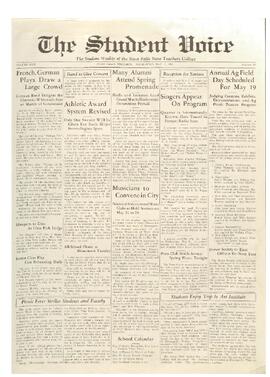 The Student Voice, May 17, 1933