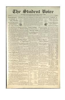 The Student Voice, December 16, 1931