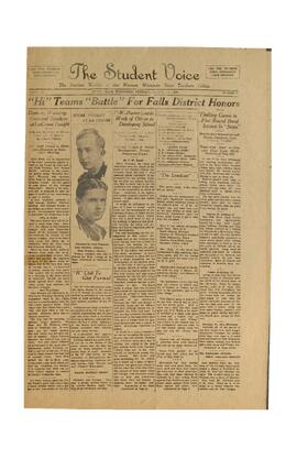 The Student Voice, March 15, 1929