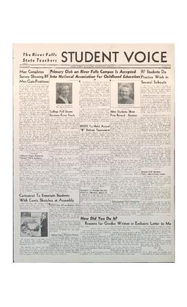 The Student Voice, March 12, 1941.