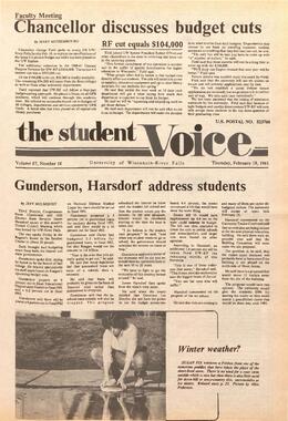 The Student Voice, February 19, 1981.
