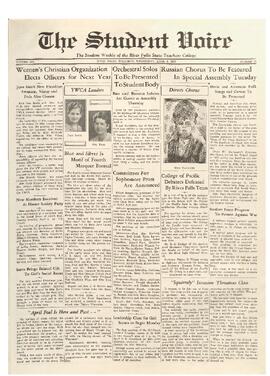 The Student Voice, April 3, 1935