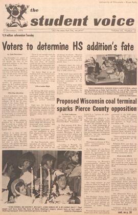 The Student Voice, December 12, 1974.