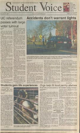The Student Voice, November 21, 2003.