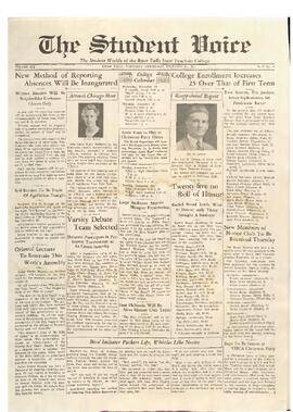 The Student Voice, December 12, 1934