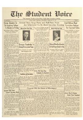 The Student Voice, February 17, 1937