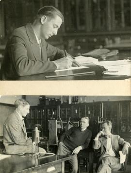 Professor J.P. Jacobson and students