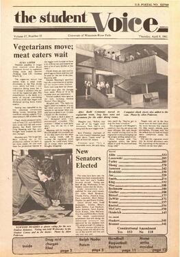 The Student Voice, April 9, 1981.