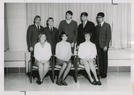 Student Foundation Committee group, 1969.