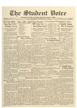 The Student Voice, March 3, 1937