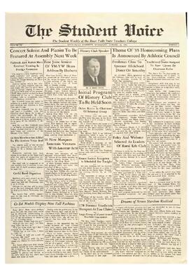 The Student Voice, October 16, 1935