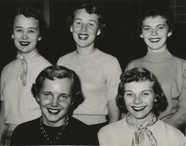 Homecoming Queen Candidates, 1952.