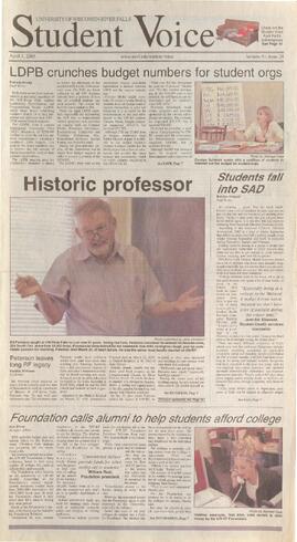 The Student Voice, April 1, 2005.
