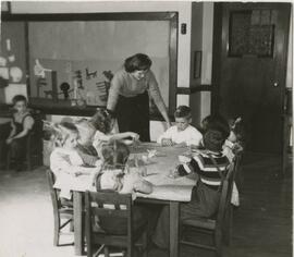State Teacher College, Playing at Table