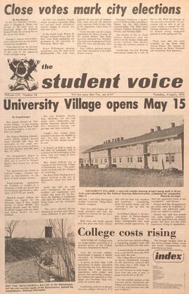 The Student Voice, April 4, 1974.