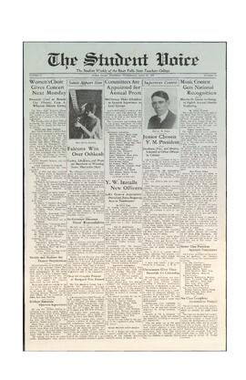 The Student Voice, April 20, 1932