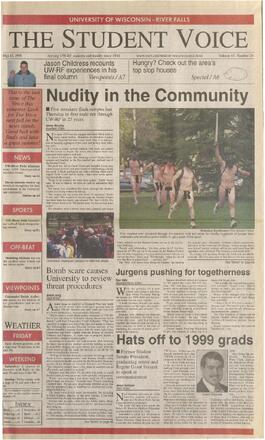 The Student Voice, May 13, 1999