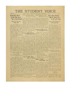 The Student Voice January 13, 1926.
