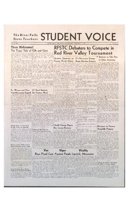 The Student Voice, February 5, 1941.