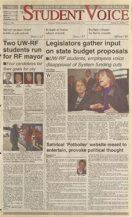 The Student Voice, March 21, 2002.