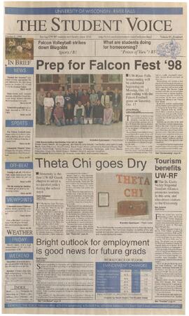 The Student Voice, October 08, 1998.