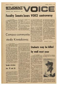 The Student Voice January 11, 1971.