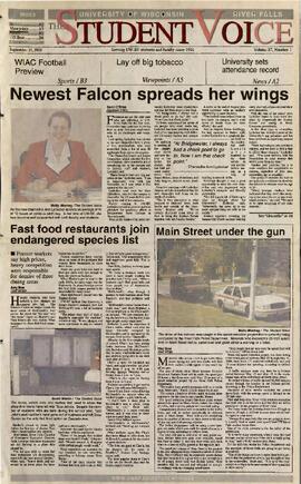 The Student Voice, September 14, 2000.