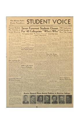 The Student Voice, November 19, 1941.