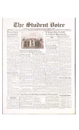 The Student Voice, November 15, 1939.