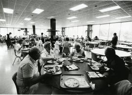 People in Rodli Commons eating