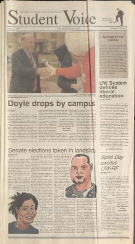 The Student Voice, April 22, 2005.