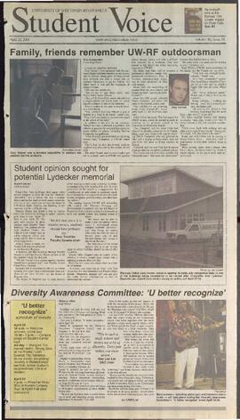 The Student Voice, April 23, 2004.