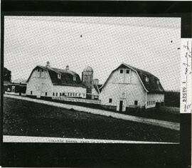 Barns on farm