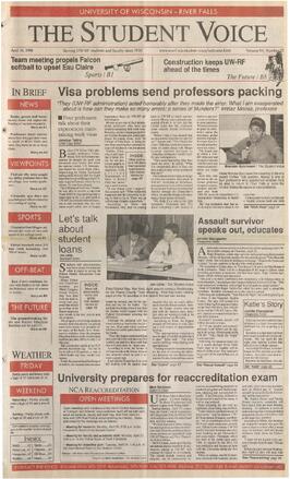 The Student Voice, April 16, 1998.