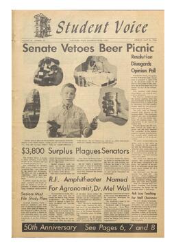 The Student Voice, May 16, 1966.