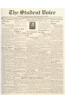 The Student Voice, January 19, 1938